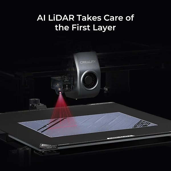 Creality K1 MAX 3D Yazıcı - 2025 Yeni Versiyon - CFS-C Uyumlu