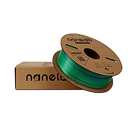 Nanelab Çift Renkli Silk PLA Filament - Yeşil - Mavi - 1.75mm - 1Kg
