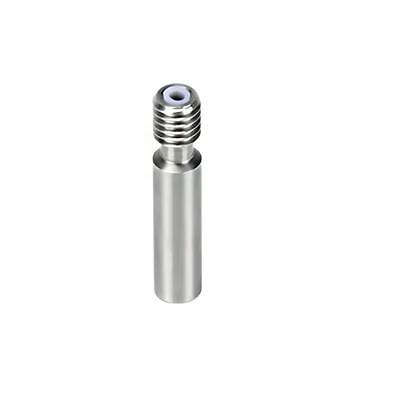 3D Yazıcı E3D V5 M6x30mm Dişsiz Barel - 1.75mm Teflon Borulu