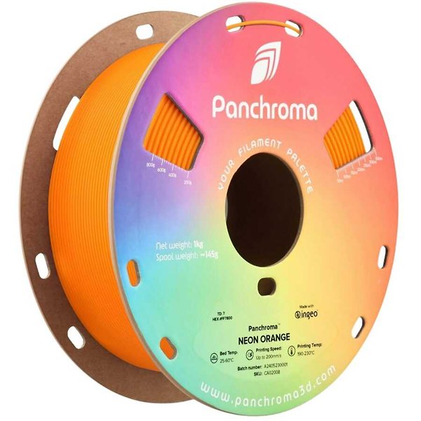 Panchroma PLA Neon Turuncu Filament 1.75mm 1Kg