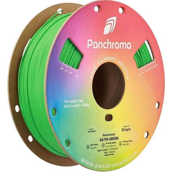 Panchroma PLA Saten Yeşil Filament 1.75mm 1Kg