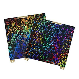 Creality K2 Plus Çift Taraflı Star + Flake Kaplı Yay Çeliği Manyetik Tabla - 370x370mm