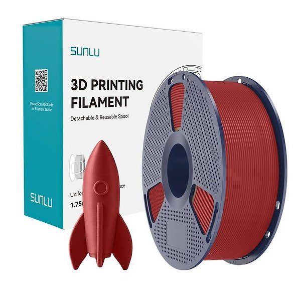 SUNLU High Speed PLA Filament Kırmızı 1.75mm 1kg
