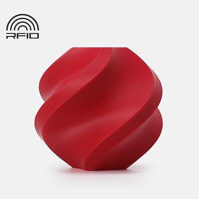Bambu Lab PLA Basic Filament - Bordo Kırmızı - 1 Kg - Makarasız