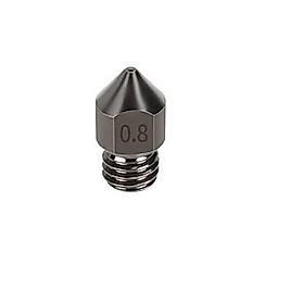 0.8mm Sertleştirilmiş Çelik MK8 Nozzle - 1.75mm - Creality Uyumlu