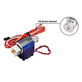 3D Yazıcı E3D V5 Direct J Head Hotend Seti - Fanlı - 12V/40W