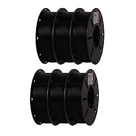 Marka Filament Hyper PLA - 1.75mm - Siyah 6'lı Set (6Kg)