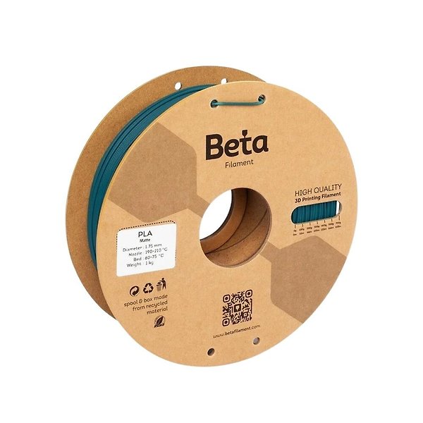 Beta PLA-Matte Filament Emerald - 1.75mm - 1 Kg