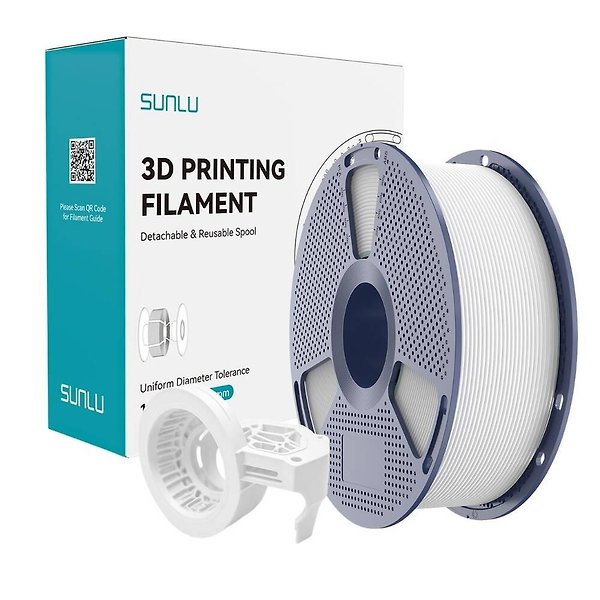 SUNLU High Speed PETG Matte Beyaz Filament 1.75mm 1kg