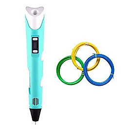 3D Kalem - Pen - Mavi - Full Set