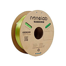 Nanelab Üç Renk Silk PLA Filament - Altın-Yeşil-Mavi - 1.75mm - 1Kg