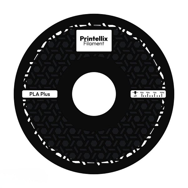 Printellix PLA+ Siyah Filament - 1.75mm - 1 Kg