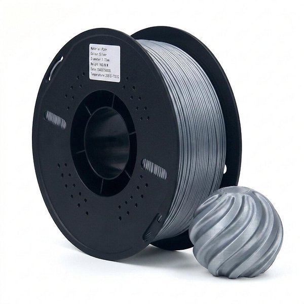Filamood PLA+ Gümüş Filament 1.75mm 1Kg