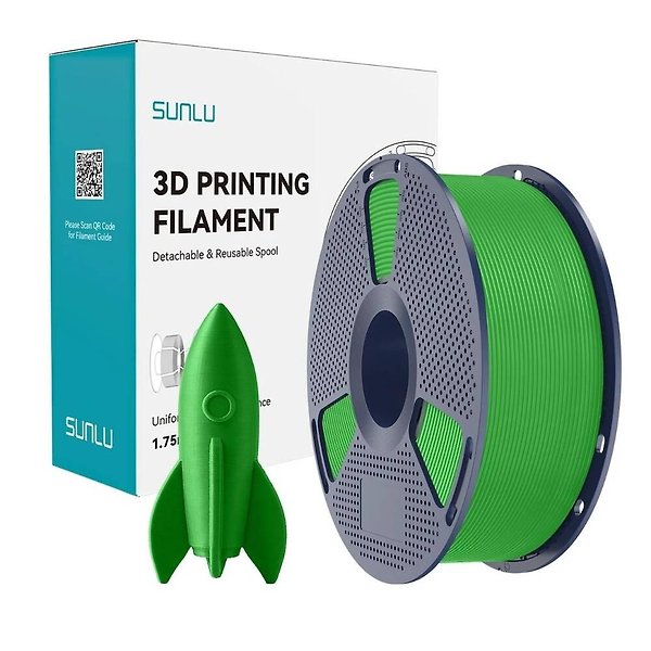 SUNLU High Speed PLA Filament Yeşil 1.75mm 1kg