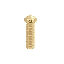 0.8mm E3D Volcano Pirinç Nozzle - 1.75mm - Sidewinder X1