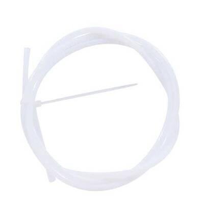 3D Yazıcı PTFE Teflon Boru - Beyaz - 1 Metre
