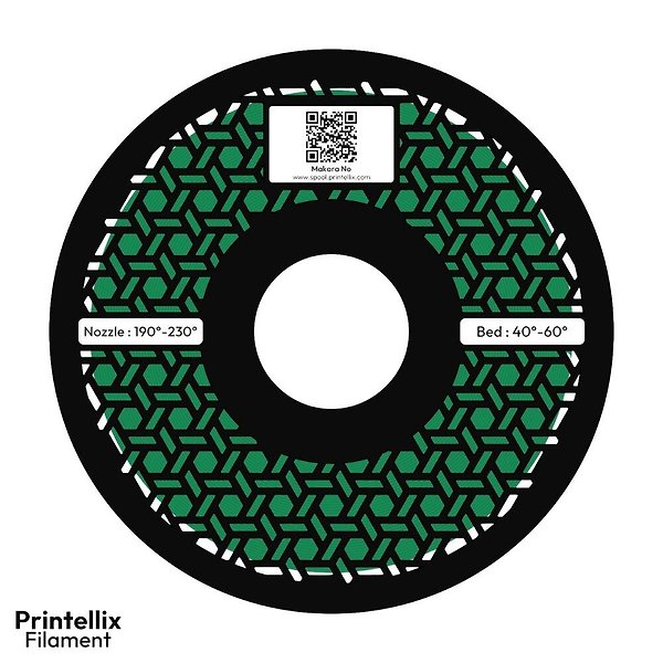 Printellix PLA+ Yeşil Filament - 1.75mm - 1 Kg
