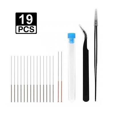 3D Yazıcı Nozzle Temizleme İğnesi/Cımbız Seti - 19 Parça