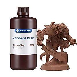 Anycubic Standart Reçine UV - Crimson Clay - 1 Kg - SPTCR