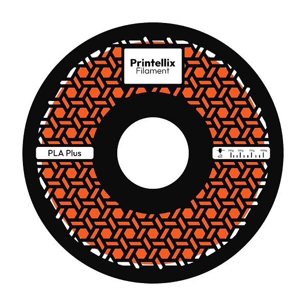 Printellix PLA+ Turuncu Filament - 1.75mm - 1 Kg