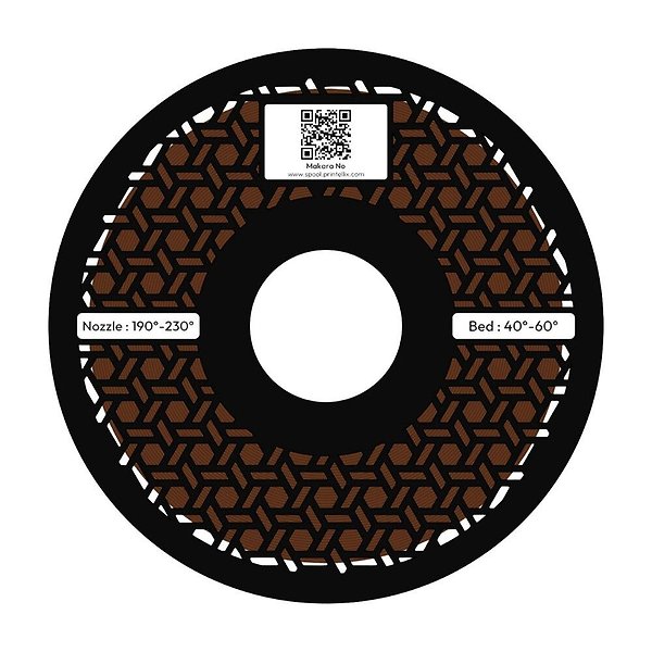 Printellix PLA+ Kahverengi Filament 1.75mm 1kg