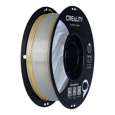 Creality CR-Silk Filament - Altın - Gümüş - 1 Kg - Çift Renkli