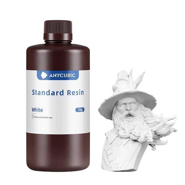 Anycubic Standart Reçine UV - Beyaz - 1 Kg