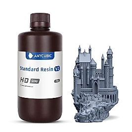 Anycubic Standart V2 Reçine - HD Gri - 1 Kg