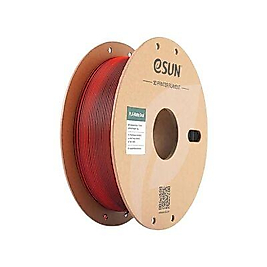 eSUN PLA-Matte Çift Renk Filament - Kırmızı - Siyah - 1.75mm 1Kg