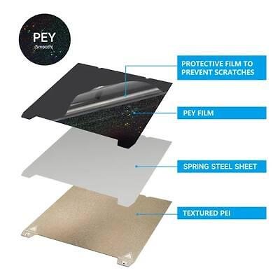 Creality K1 Pei + PEY Kaplı Yay Çeliği Manyetik Tabla - 235x235mm - Çift Yüzlü