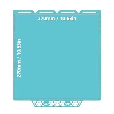 Snapmaker U1 Glacier Blue - Çift Taraflı Manyetik Tabla - 270x270mm