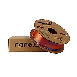 Nanelab Üç Renk Silk PLA Filament - Mavi-Yeşil-Turuncu - 1.75mm - 1Kg