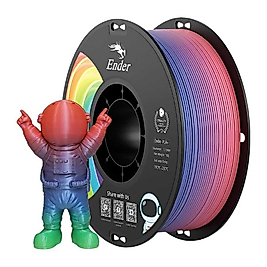 Creality Ender PLA+ Filament Rainbow 1.75mm 1kg