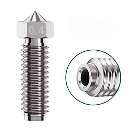 Anycubic Kobra 3 0.4mm Bakır Kaplamalı Volcano Nozzle - 1.75mm