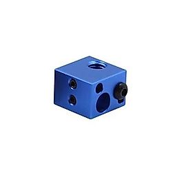Makerbot E3D V5 Isıtıcı Blok - 16x16x12mm - Mavi