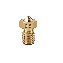 0.5mm E3D V5/V6 Pirinç Nozzle - 1.75mm