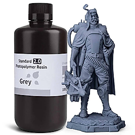 Elegoo Standart Reçine V2.0 - Gri - 1 Kg