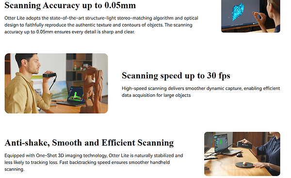 Creality CR-Scan Otter Lite 3D Tarayıcı