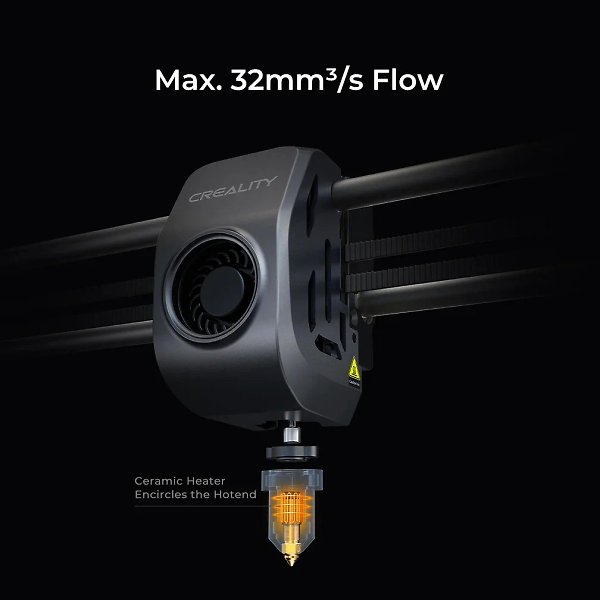 Creality K1 MAX 3D Yazıcı - 2025 Yeni Versiyon - CFS-C Uyumlu
