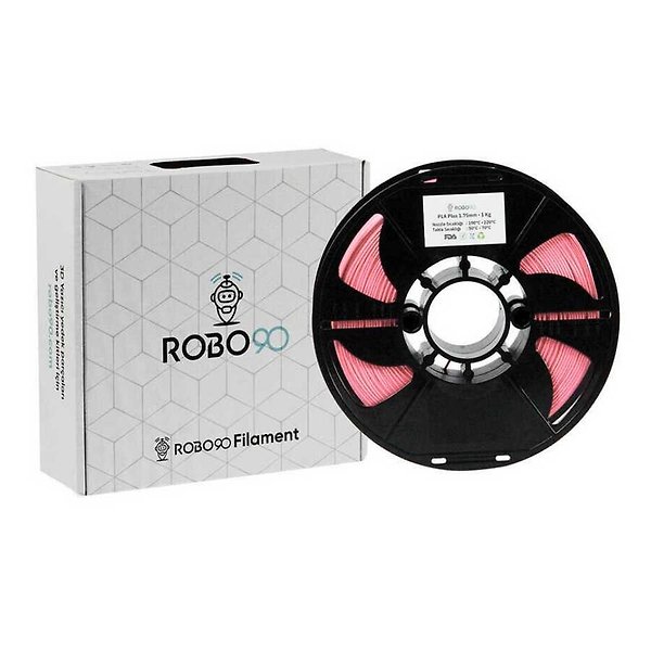 Robo90 Pastel Pembe PLA+ (Plus) Filament - 1.75mm - 1 Kg