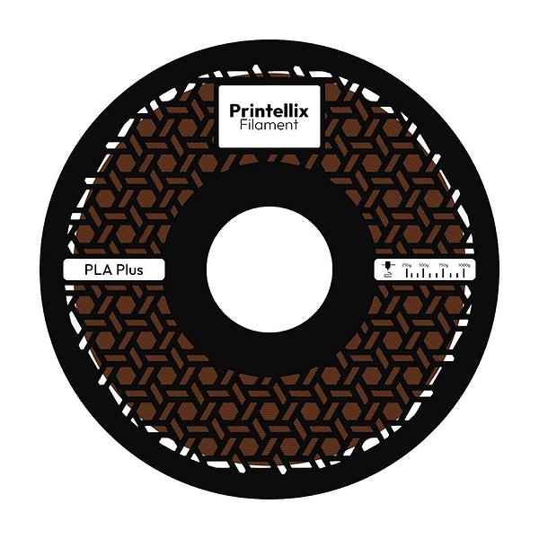 Printellix PLA+ Kahverengi Filament 1.75mm 1kg