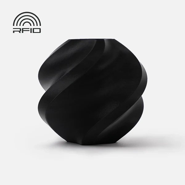 Bambu Lab PLA Basic Filament - Siyah - 1 Kg - Makarasız