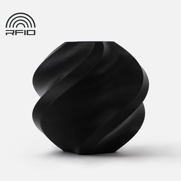 Bambu Lab PLA Basic Filament - Siyah - 1 Kg - Makarasız