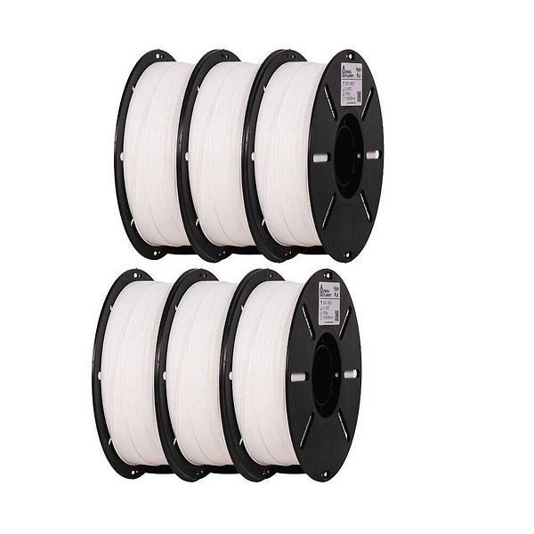 Marka Filament Hyper PLA - 1.75mm - Beyaz 6'lı Set (6Kg)