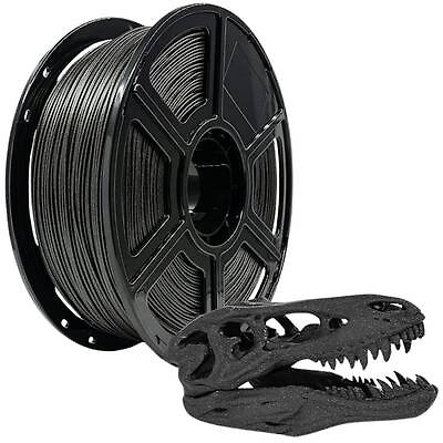 Flashforge - PLA Galaksi Mat Siyah Filament 1KG
