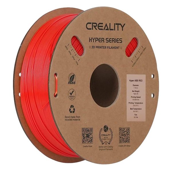 Creality Hyper ABS Kırmızı Filament 1.75mm - 1Kg