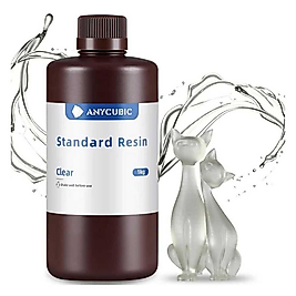 Anycubic Standart Reçine UV - Şeffaf - 1 Kg - SPTCL