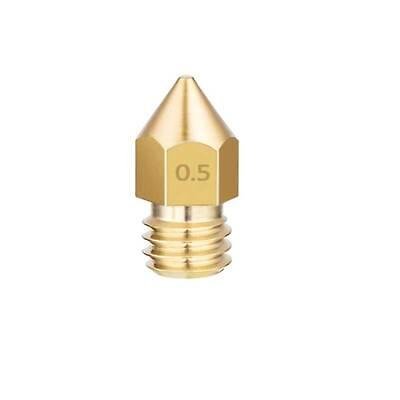 0.5mm Mk8 Pirinç Nozzle- Creality Ender 3 V2/Ender 3 Pro/CR10 Uyumlu