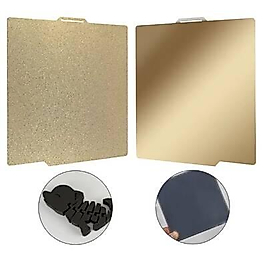 Bambu Lab A1-X1-P1S PEI - Smooth PEI Kaplı Yay Çeliği Manyetik Tabla - 256x256mm - Çift Yüzlü