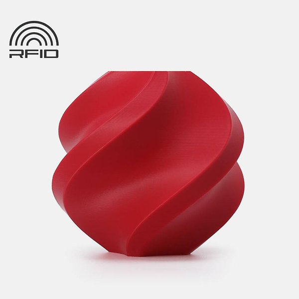 Bambu Lab PLA Basic Filament - Bordo Kırmızı - 1 Kg - Makarasız